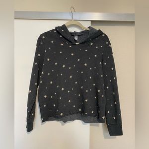 Slightly cropped hoodie